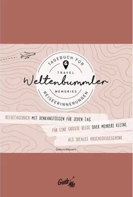 Produktbild von GuideMe Travel Memories "Weltenbummler" - Reisetagebuch