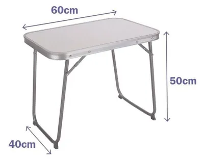 Produktbild von Table Klapptisch Marbueno Weiß 60 x 40 x 50 cm