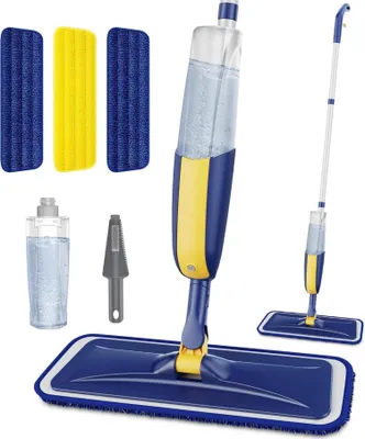 Produktbild von Sprühwischer Mopp mit Wassertank und 3 Wischpads