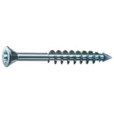 Obrázok produktu pre SPAX 0441010400503, Skrutka, Zinok, Laminátová doska, plochá hlava, Torx, Modrá