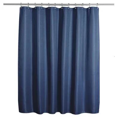 Image de Rideau de douche anti-moisissure à motif gaufré, 270 x 210 cm