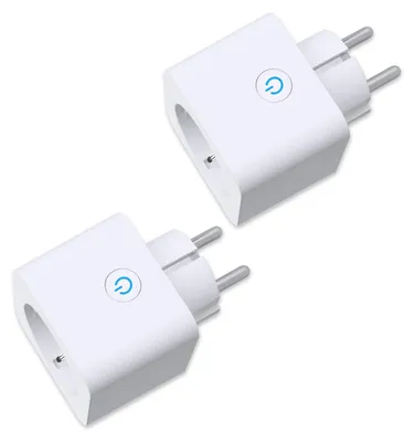 Produktbild von Smarte Steckdose mit WLAN – bis zu 16 A und 3680 W – Energiemonitor – mit Timer