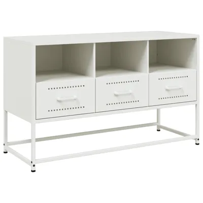 Immagine prodotto di Mobile TV Bianco 100,5x39x60,5 cm in Acciaio