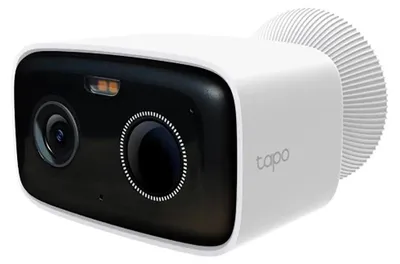 Obrázok produktu pre TP-Link Tapo C400, IP bezpečnostná kamera, Vnútorné a vonkajšie, Bezdrôtový, CE, FCC, DOE, CEC, RCM, KC, NCC, BSMI, NTRA, IP65, Múr, Čierna, Biela