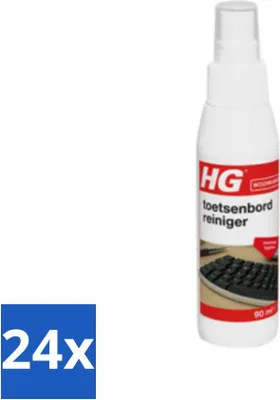Zdjęcie produktu dla Środek do czyszczenia klawiatury HG 90 ml - opakowanie wartościowe - 24 sztuki