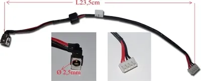 Produktbild von Ladebuchse für Lenovo G560 G565 G570 Z560 Z565 G555 G550 G430 G450 G455 G560E G580 G585 G770 Netzteil Buchse Netzbuchse DC301007200 DC JACK