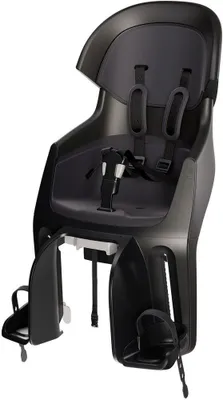 Produktbild von Bobike Kindersitz Evolve Maxi Gepäckträgermontage Schlaffunktion Federungssystem Sicherheitsgurt : black