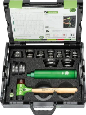Zdjęcie produktu dla Zestaw narzędzi do montażu łożysk 71-L dla średnicy otworu 10-50mm L-Boxx KUKKO