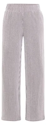 Produktbild von Olsen komfortable Seersucker Hose mit weitem Bein, elastischem Bund, 29 Inch Länge