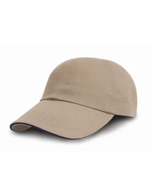 Produktbild von Result Headwear RC050X | Printers / Embroiderers Cap / Kappe / Mütze / Hut - Farbe: Putty/Navy - Größe: One Size