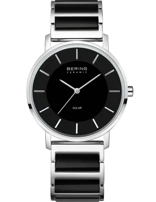 Produktbild von Bering 19535-742 Damenuhr Ceramic Solar 35mm 3ATM