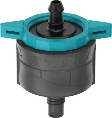 Immagine prodotto di Gardena MDS Gocciolatore di fine linea Regolabile, equalizzazione della pressione 1 - 8 l/h GARDENA 13304-20