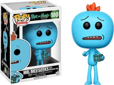 Produktbild von FUNKO POP CULTURE RICK AND MORTY MR. MEESEEKS VINYL-FIGUR NEU!  Funko
