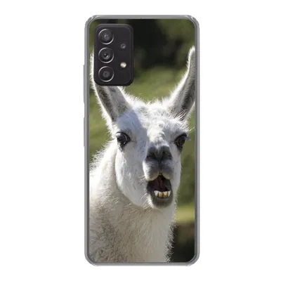 Produktbild von MuchoWow® Handyhülle Schutzhülle Hülle für Samsung Galaxy A53 5G Lama - Lustig - Kinder - Jungen - Mädchen - Kinder Silikon Softcase Handy Hülle - Schutzabdeckung