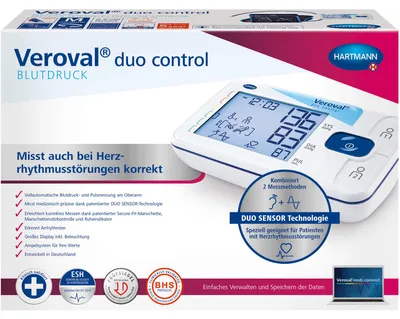 Produktbild von Veroval duo control Zugbügelmanschette L 32-42cm, 1 St. Manschette