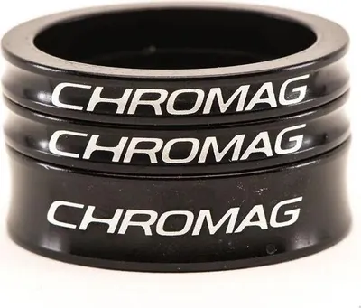 Immagine prodotto di Set Chromag 142-020 Headsets Spacer - distanziali sotto l'attacco manubrio, nero