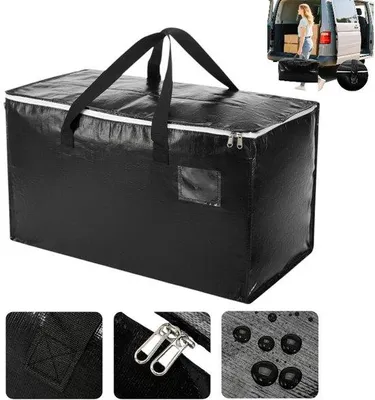 Obrázek produktu pro Velké přepravní tašky – 69 x 38 cm – na cestování a stěhování – voděodolné a odolné proti roztržení