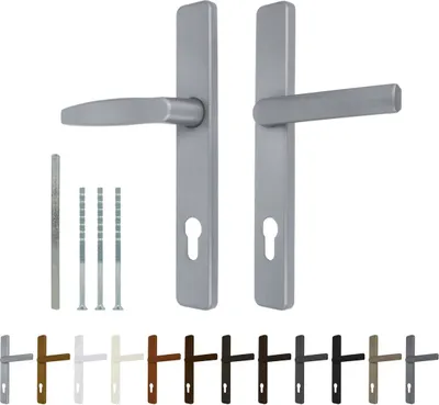Premium Drückergarnitur Victory DHS 92mm - Rechteckig - Griff-Flachgriff