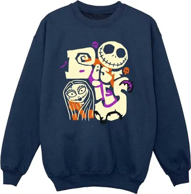 Immagine prodotto di The Nightmare Before Christmas - Felpa "Besties" per bambina BI56463 (140-146) (blu scuro)