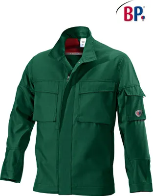 Produktbild von BP® Arbeitsjacke - mittelgrün/schwarz - 64/66n