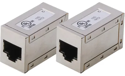 Immagine prodotto di Accoppiatore modulare DIGITUS CAT 6 schermato - 2 pz.