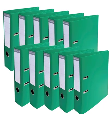 Immagine prodotto di Cartellina Premium A4 PVC 70mm verde chiaro Confezione da 10
