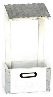 Image de Jardinière en bois, H 9/29cm