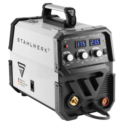 Produktbild von STAHLWERK MIG 175 ST IGBT svařovací stroj v inertním plynu - MIG MAG se 175 ampéry