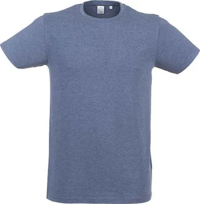 Image de SF Men - "Feel Good" T-shirt stretch pour homme PC6328 (S) (Bleu marine)