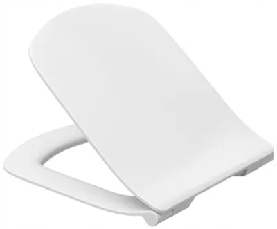 Produktbild von WC Sitz - Toilettensitz - für Duravit Durastyle - Weiß - 44 Cm X 36 Cm - Antibakteriell - Selbstschließend - Toilettendeckel