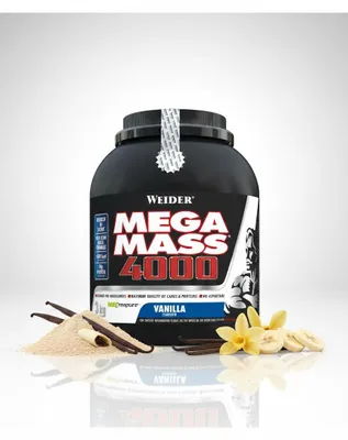 Produktbild von Weider Mega Mass 4000 - ab 3000g Dose verschiedene Geschmäcker - Schoko