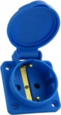 Immagine prodotto di Presa di corrente incorporata 230V 16A IP54 Presa di corrente Schuko Presa di corrente montata in superficie Presa di corrente montata in superficie Doktorvolt