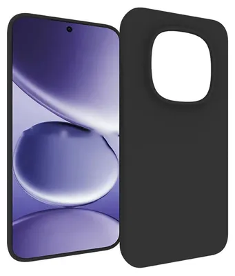 Productafbeelding van MobyDefend Hoesje - Geschikt voor Xiaomi Redmi Note 15 Pro 4G  -  TPU Backcover - Mat Zwart