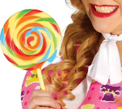 Immagine prodotto di Clown Carnevale Divertimento Lecca Lecca Accessorio Costume Multicolore, Colore: Multicolore