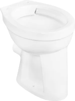 Produktbild von Cornat Stand WC Flachspüler spülrandlos erhöht  45,5 cm