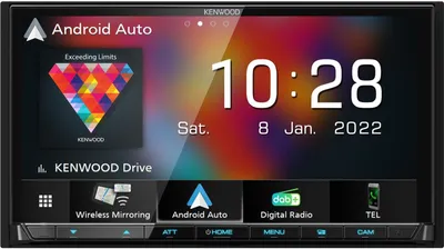 Produktbild von Kenwood DMX8021DABS - Doppel-DIN MP3-Autoradio mit Touchscreen / Bluetooth / DAB / USB / Carplay