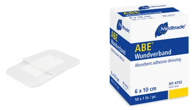 Produktbild von Meditrade ABE Wundverband Pflaster 6 cm x 10