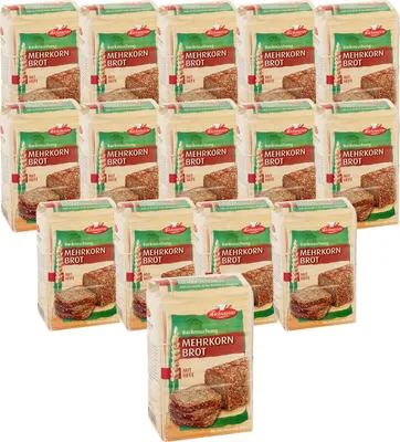 Produktbild von BIELMEIER Brotbackmischung Mehrkornbrot 15 Stück á 500 g Küchenmeister