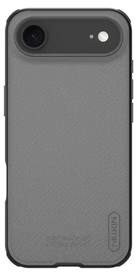 Produktbild von Nillkin, Hülle Super Frosted Pro für iPhone Air im Bi-Material-Design, Schwarz transparent