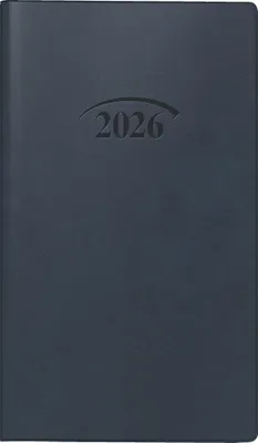 Obrázok produktu pre BRUNNEN 1075128906 Taschenkalender9x15cm d´blau 2S/1M
