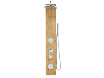 Immagine prodotto di Colonna doccia massaggiante - 20 x 140 cm - Bambù - SOLAL