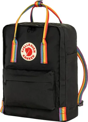 Productafbeelding van FJÄLLRÄVEN Kanken, regenboog, zwart, regenboogprint