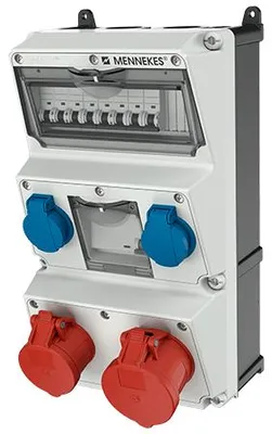 Immagine prodotto di Combinazione di prese Mennekes 930013