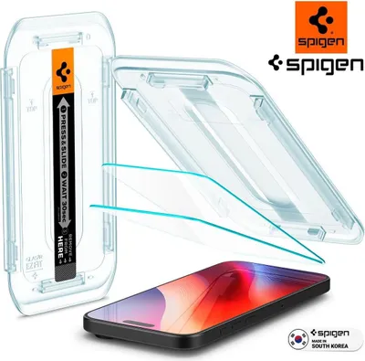 Produktbild von Spigen GLAS.tR EZ Fit, Apple, iPhone 16 Pro Max, Transparent, 2 Stück(e)