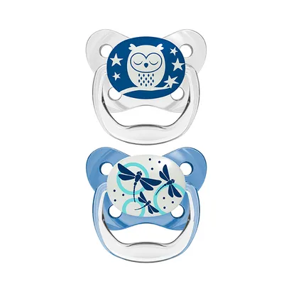 Produktbild von Dr. Brown's Prevent Nocturne Pacifier Blue T/1 0-6M