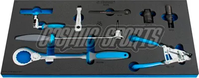 Produktbild von Unior SOS Moduleinsatz für Fahrradwerkzeug-Set 1600M5 - VL1600M5 2022 A, blue