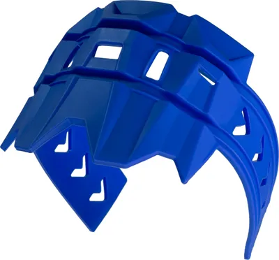 Produktbild von Motorrad Auspuff Hitzeschutz - Flexibler Silikon-Schutz blau