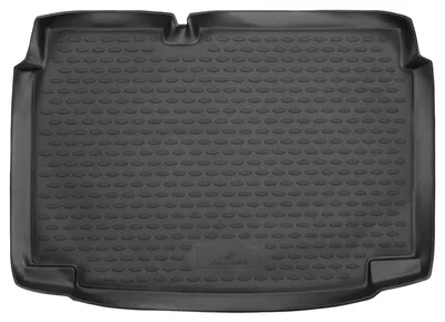Produktbild von WALSER XTR Kofferraumwanne für VW Polo 5 (Polo V) unterer Ladeboden 2009-2017, 100% passgenaue Antirutschmatte Auto, Gummimatte Auto, Kofferraum Schutzmatte, Auto Gummimatten
