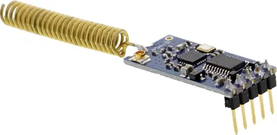 Produktbild von 433MHz CC1101 RF Wireless Serial Port - RS232 TTL Si4463, NRF24L01