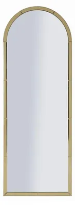 Produktbild von FURNLUX Wandspiegel Baku Gold 55cm / Hauptfarbe: Gold / Abmessungen: 55 x 150 x 2 cm